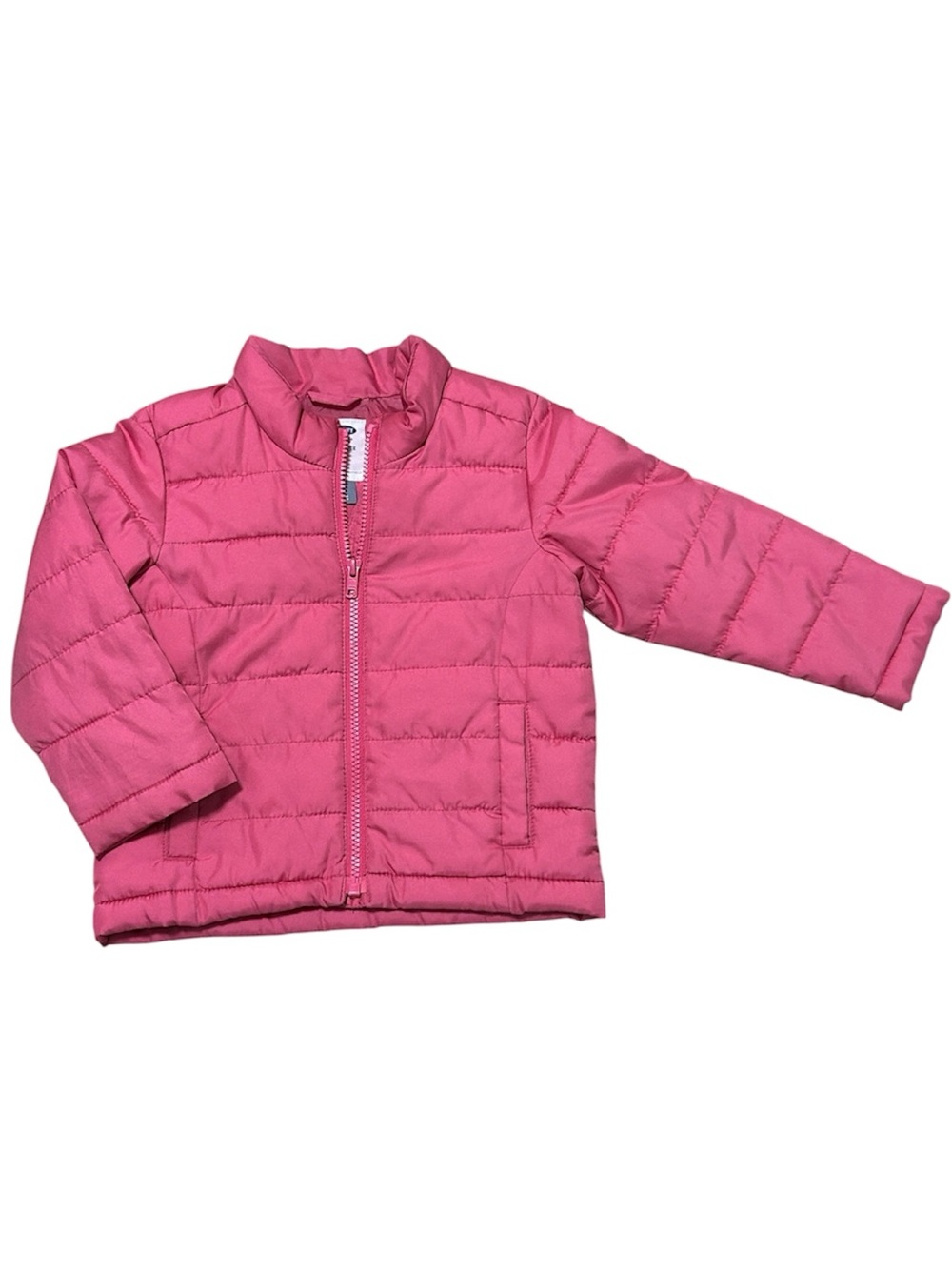 Old Navy Coral Pink Puffer Jacket for Toddlers Size 3T Frost Free Outdoor Jacket